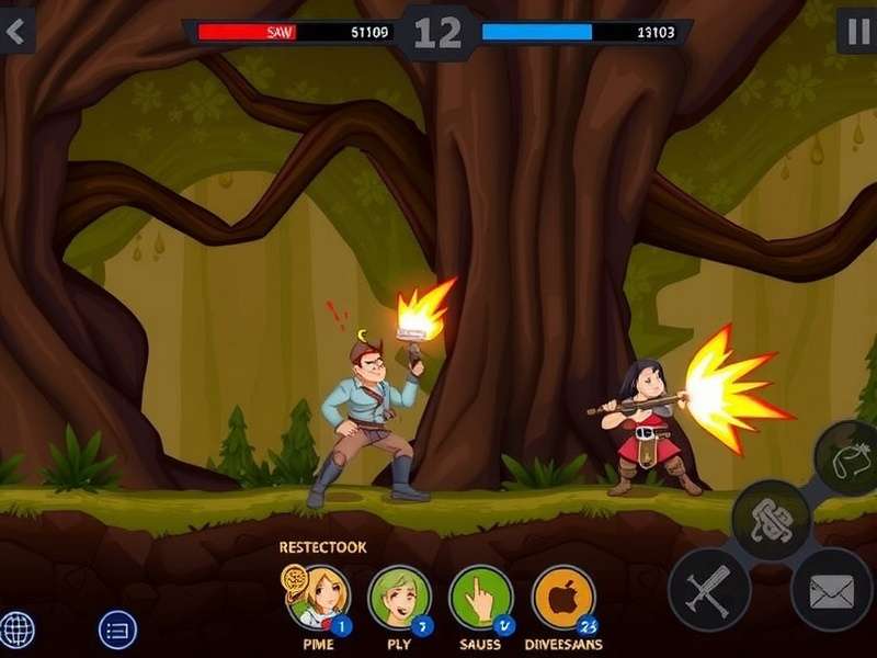 Lathi Charge in Action Lathi Charge Gameplay Screenshot